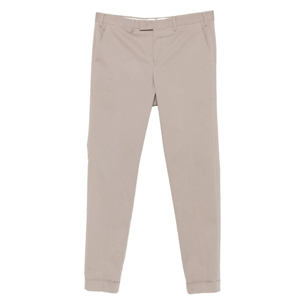 Pt Torino Tailored Cotton Trousers — Gray by Pt Torino