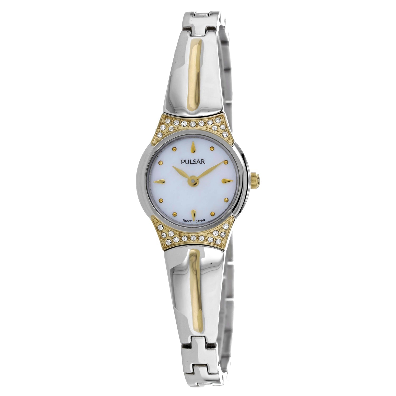 Pulsar Crystal-Set Classic Watch — Silver by Pulsar