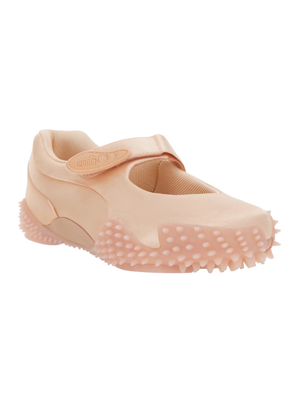 Puma Textured Rubber Sole Ballet Flat — Pink by Puma