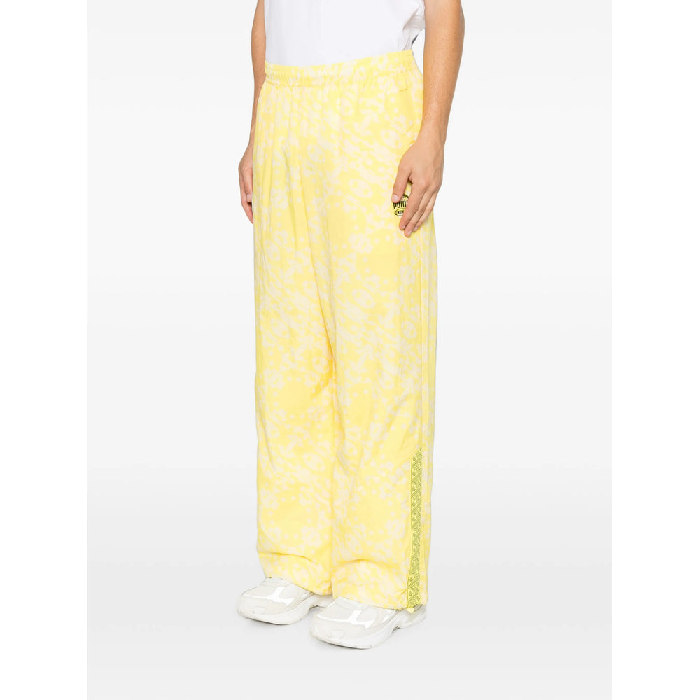 Puma Pinic Track Pants — Yellow, view 4