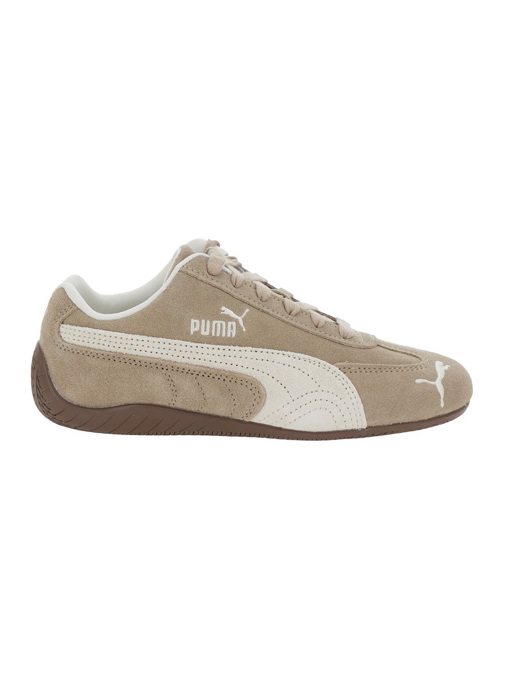 Puma Suede and Leather Low-Top Sneakers — Beige by Puma