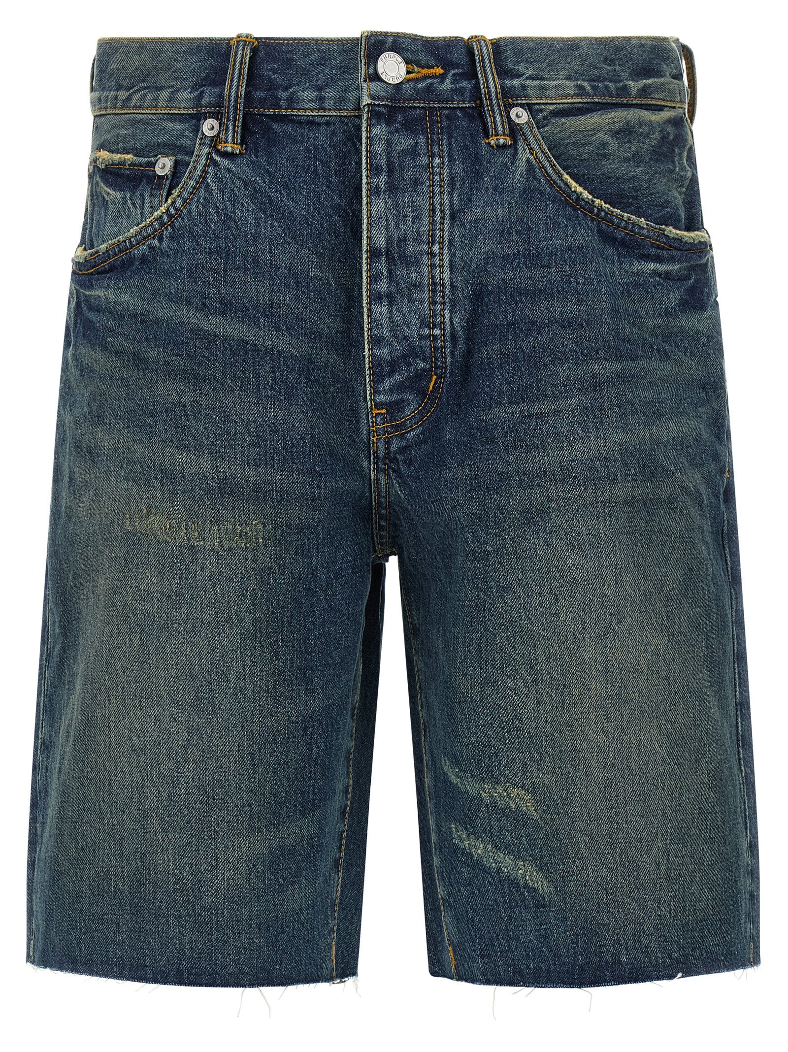 Purple P059 Denim Shorts — Blue by Purple