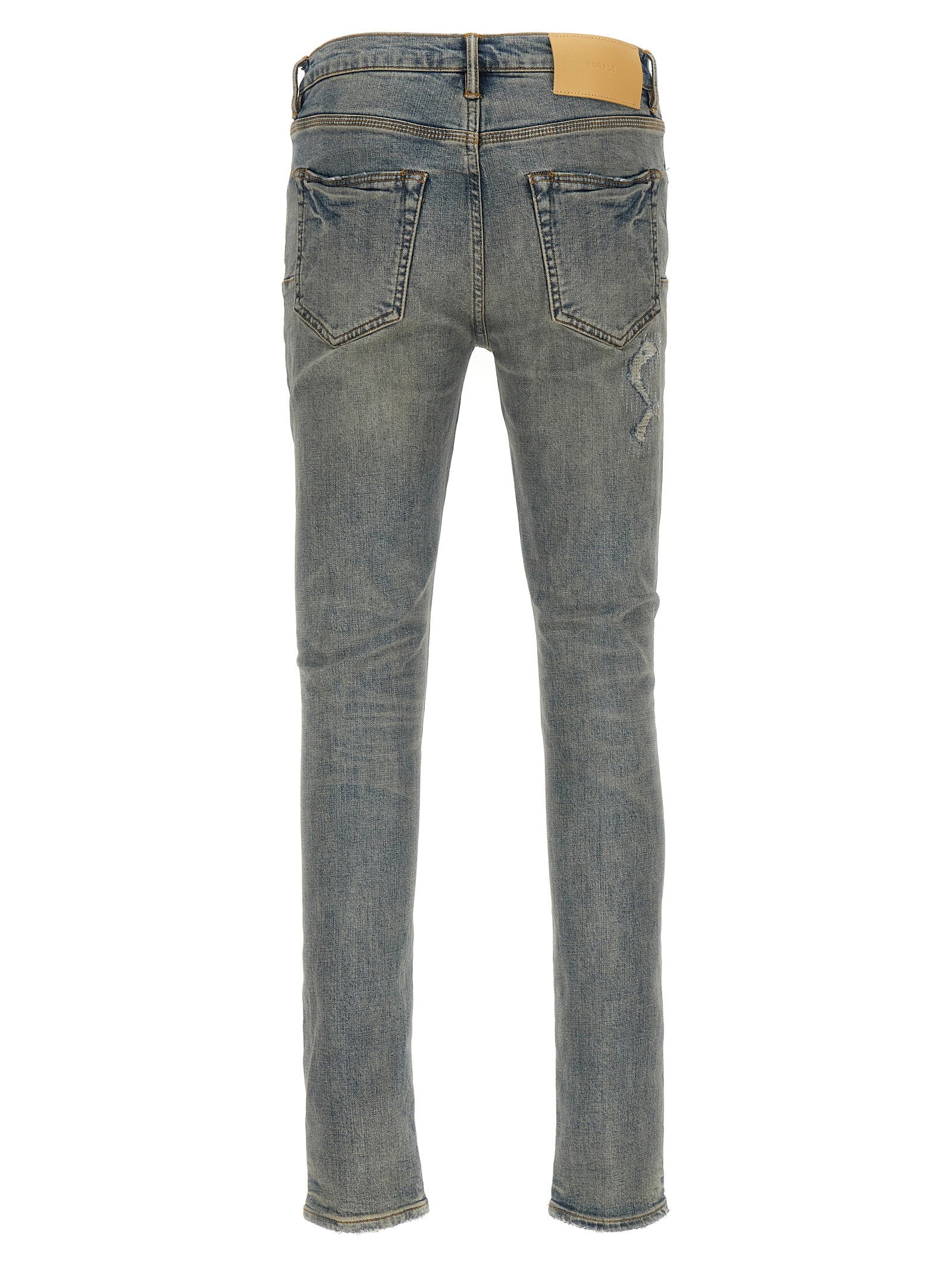 Purple P001 Jeans — blue, view 2