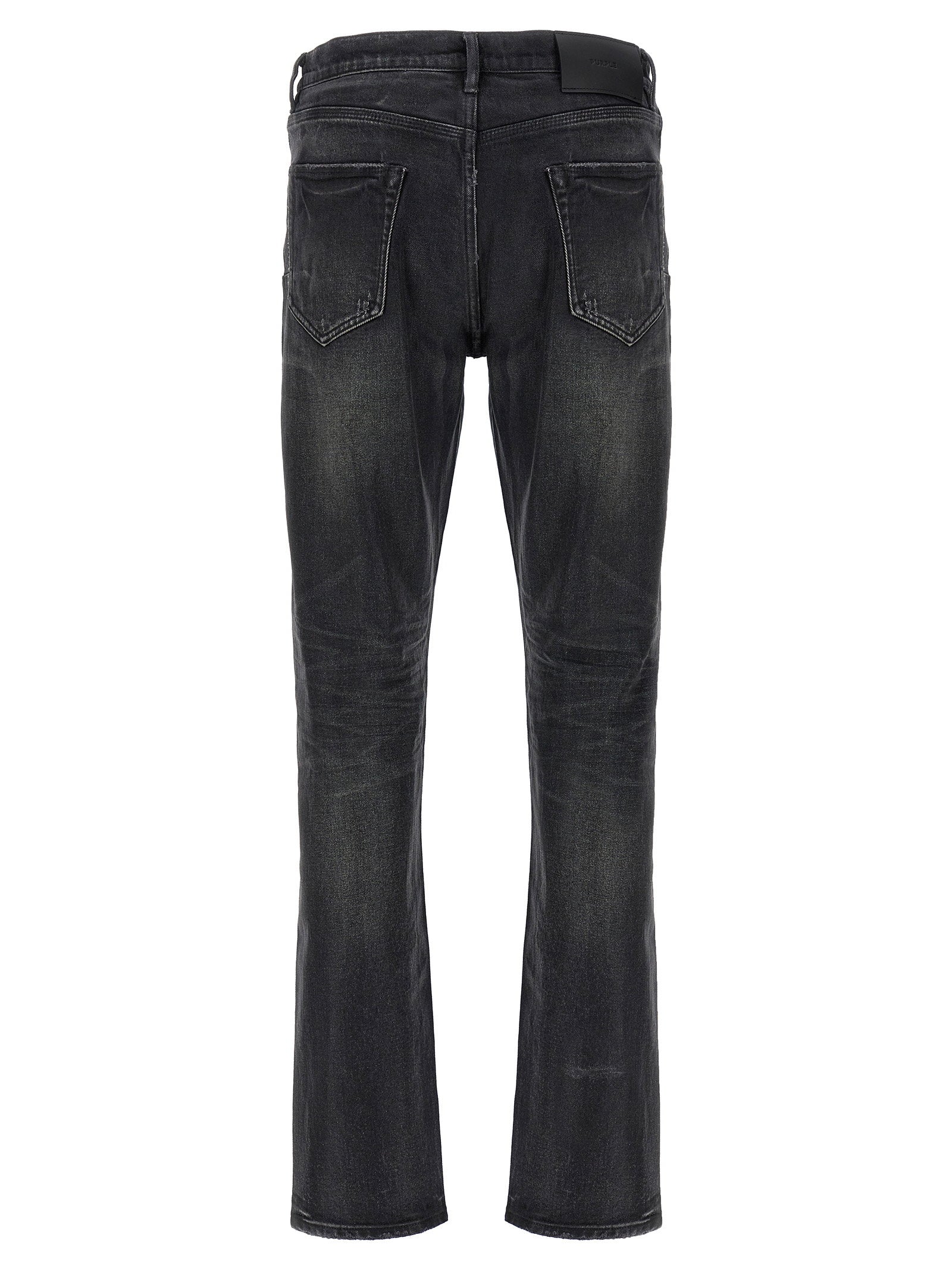 Purple P005 Double Jeans — Gray, view 2