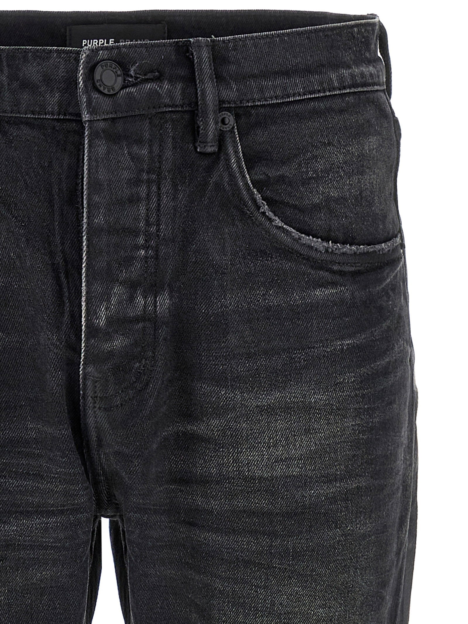 Purple P005 Double Jeans — Gray, view 3