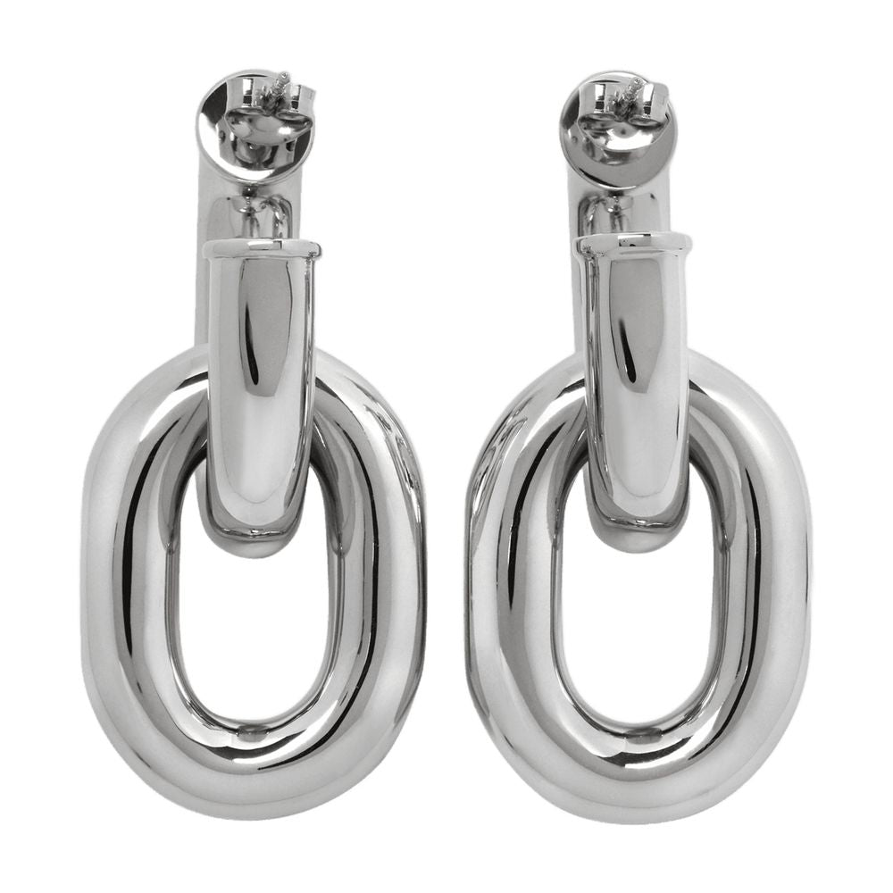 Rabanne Hoops — Silver, view 2