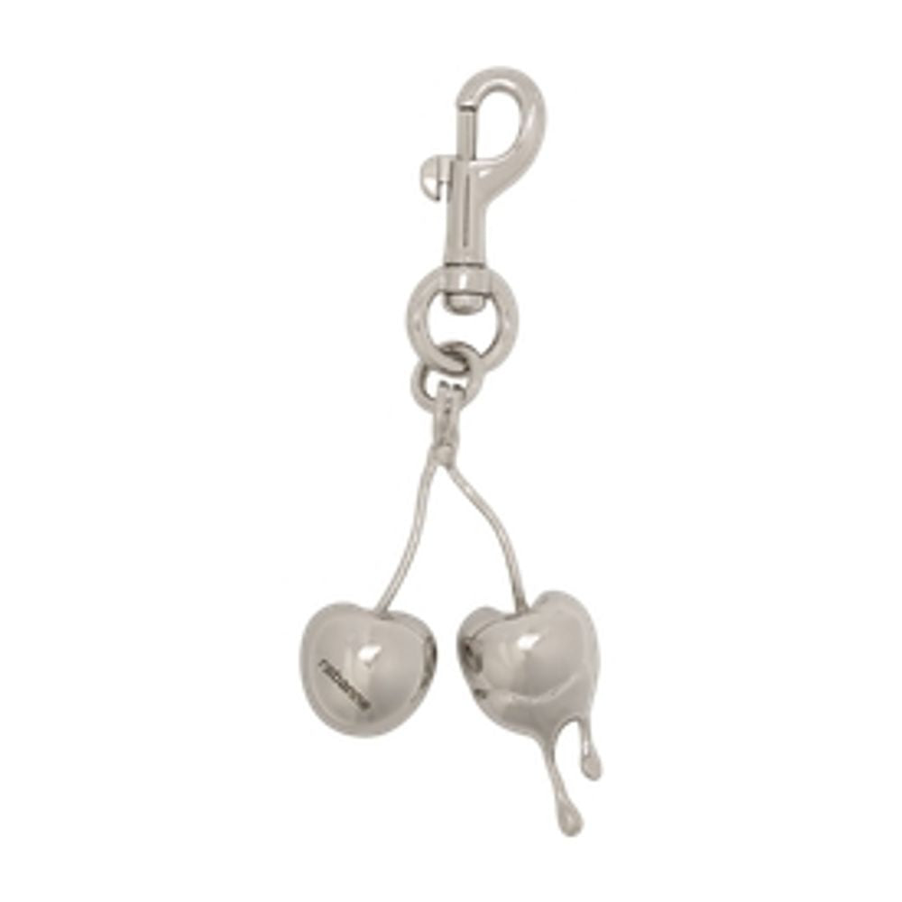 Rabanne Metal Charm Key Case — Silver by Rabanne