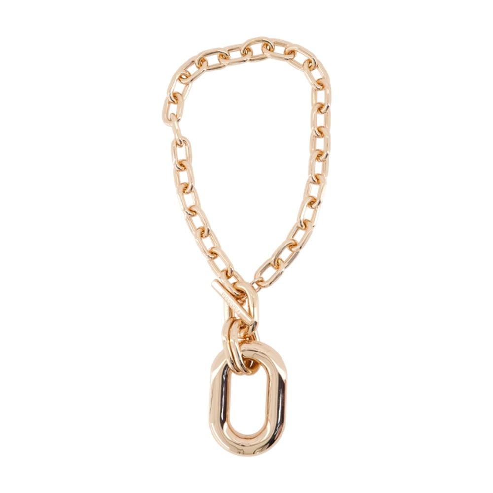 Rabanne Chain-Link Necklace — Rose gold by Rabanne