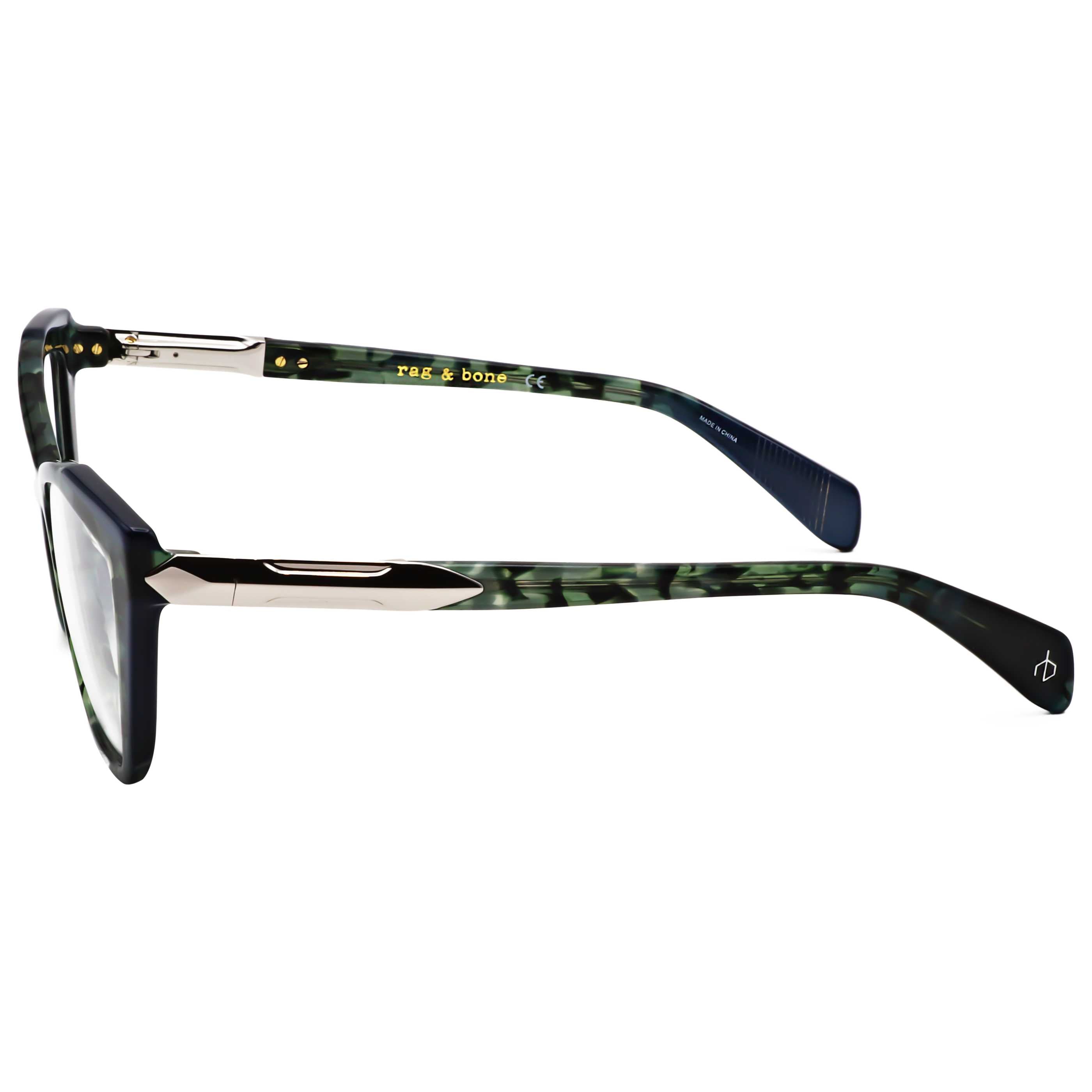 Rag & Bone RNB3038GYIB54 Eyeglasses — Green, view 2