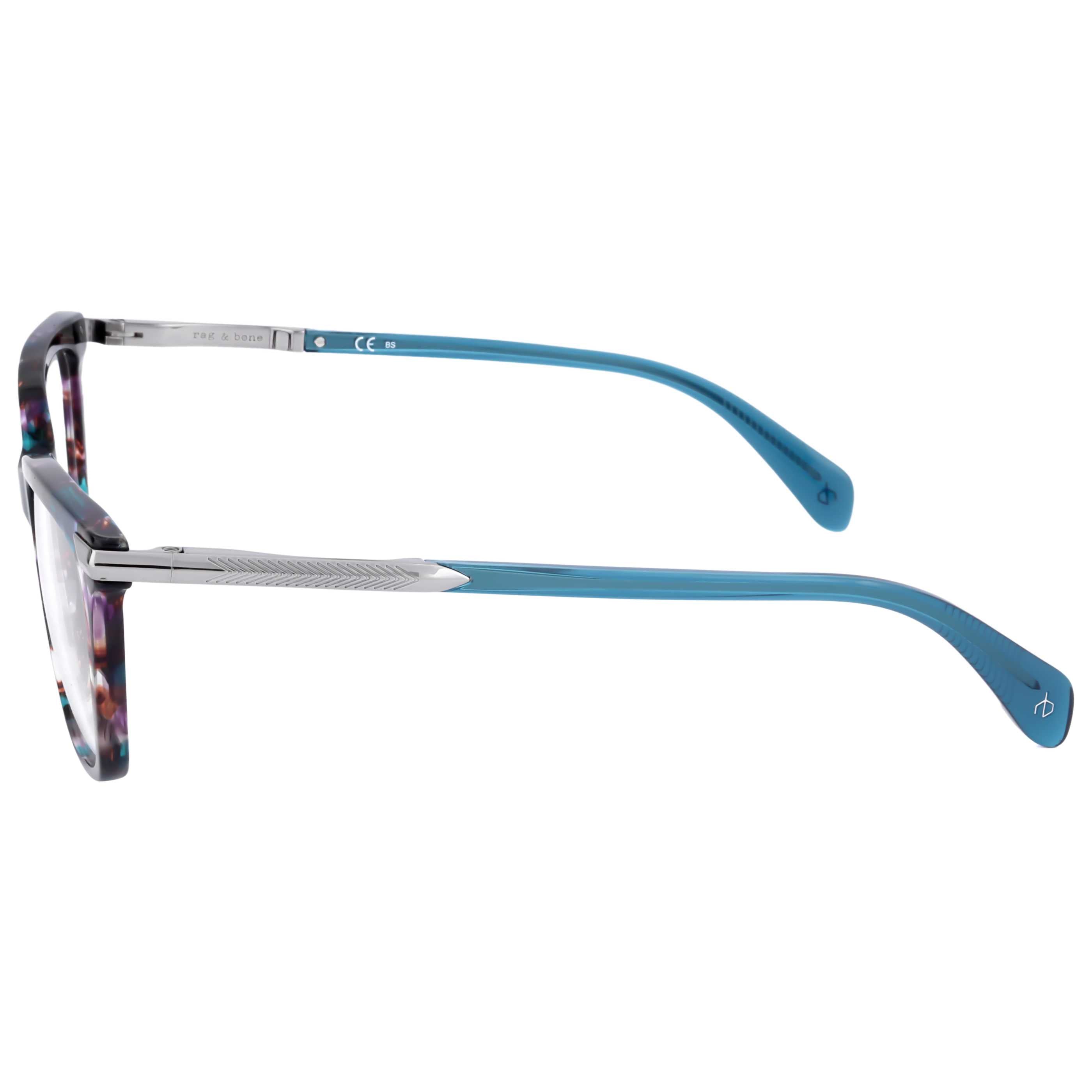 Rag & Bone RNB30505MU53 Havana Multicolor Eyeglasses — Multicolor, view 2