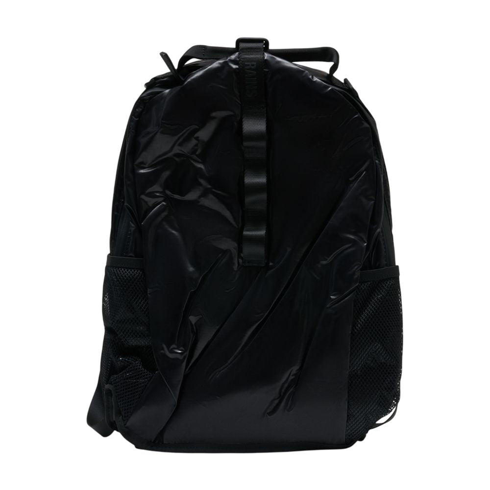 Rains Backpack — Black, view 2