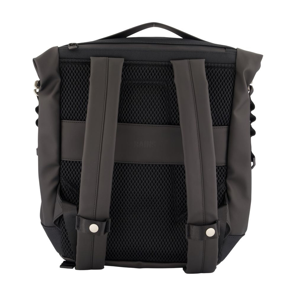 Rains Otaru W3 Backpack — Black, view 2