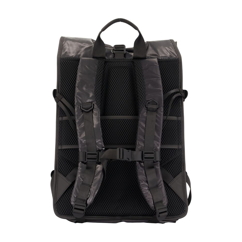 Rains Sibu Shield W3 Backpack — Black, view 2