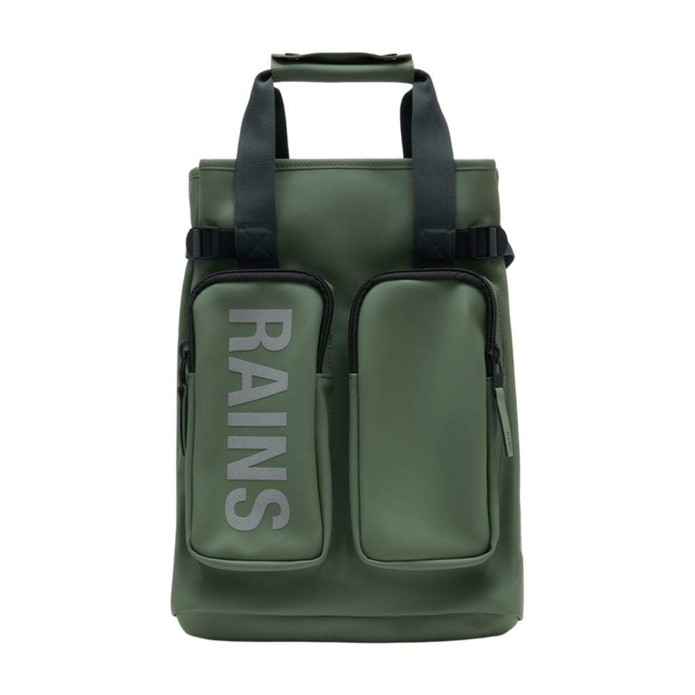 Rains Texel W3 Backpack — Green, view 2