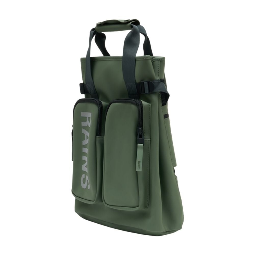 Rains Texel W3 Backpack — Green, view 3