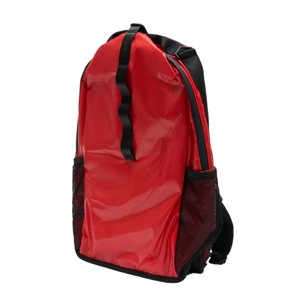Rains Backpack — Red, view 3