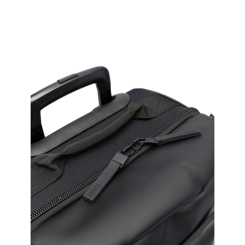 Rains Logo-Embossed Belt Bag — Black, view 2