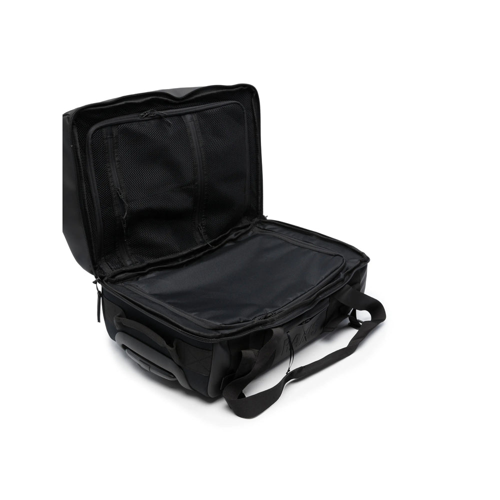 Rains Logo-Embossed Belt Bag — Black, view 4