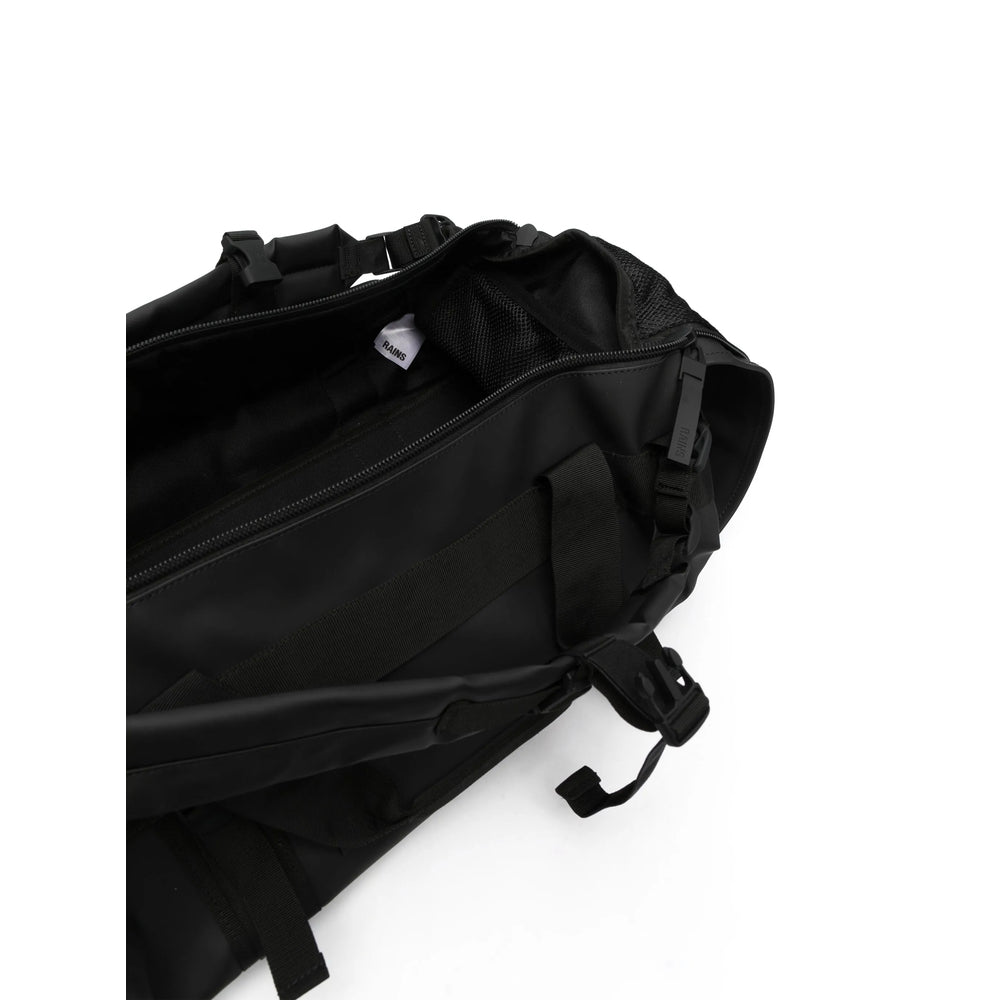 Rains Waterproof Polyester Belt Bag — Black, view 2