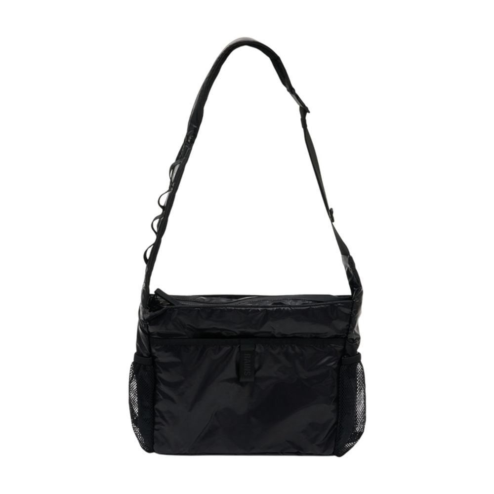 Rains Sibu Messenger W3 Crossbody Bag — Black by Rains