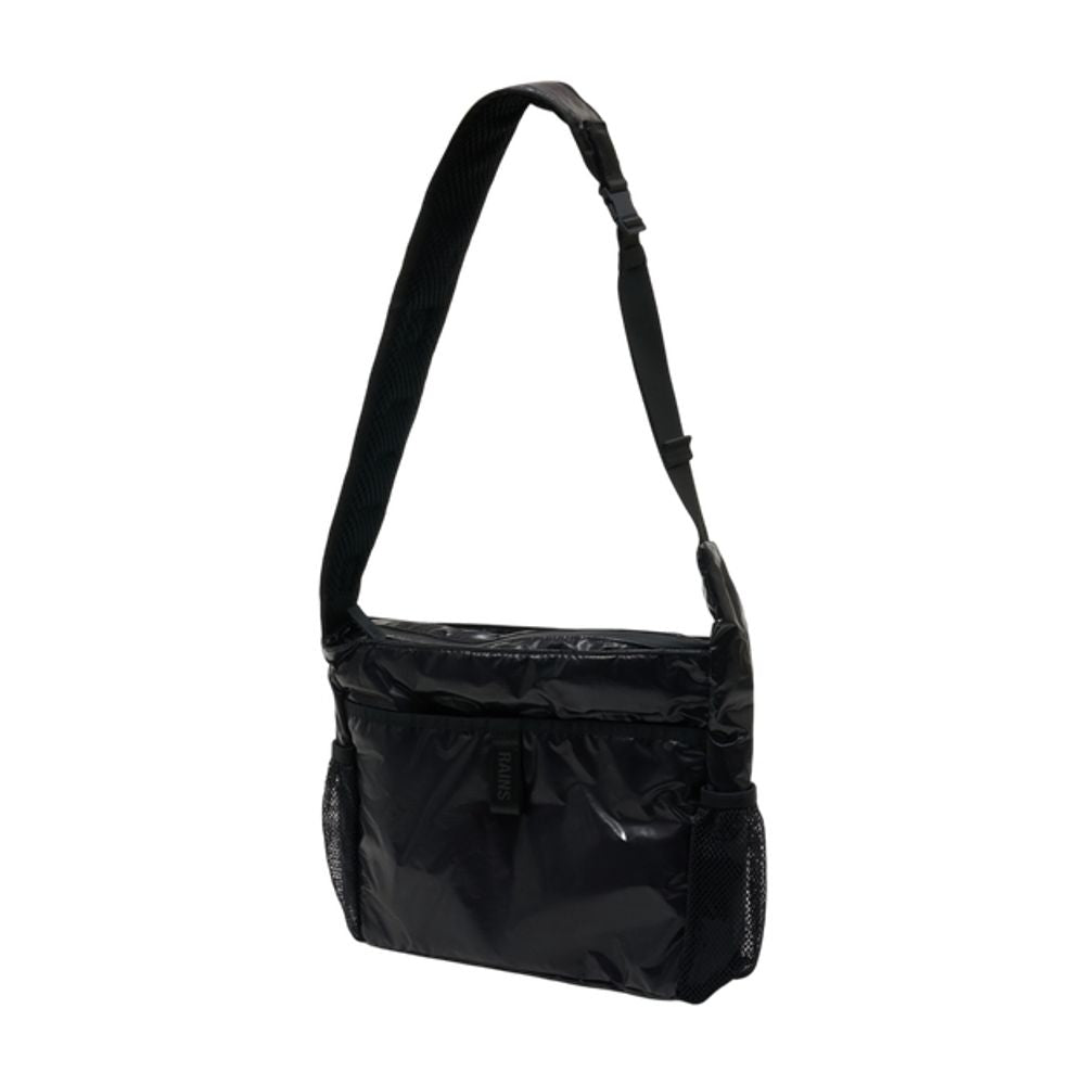 Rains Sibu Messenger W3 Crossbody Bag — Black, view 2
