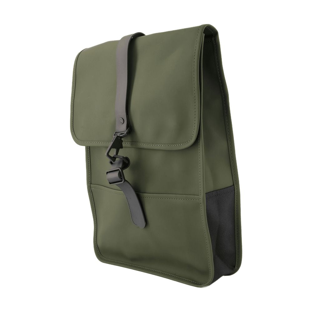Rains Synthetic Mini Backpack — Green, view 3