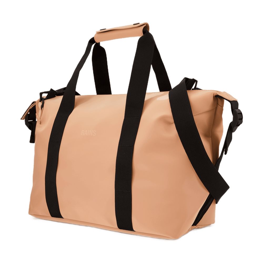 Rains Two-Tone Synthetic Top Handle Bag — Orange, view 3