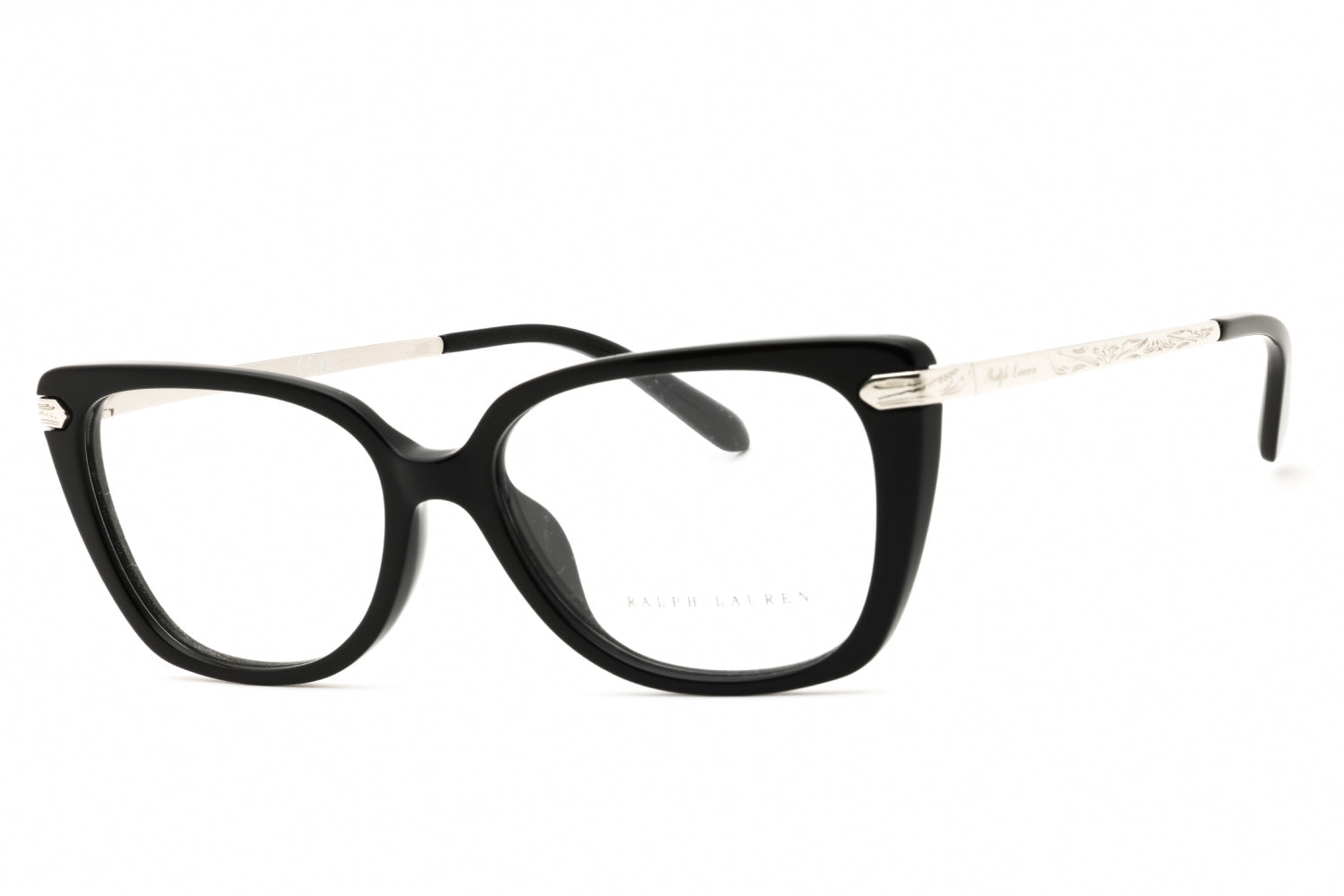 Ralph Lauren 0RL6250U Cat Eye Acetate Eyeglasses — Black by Ralph Lauren