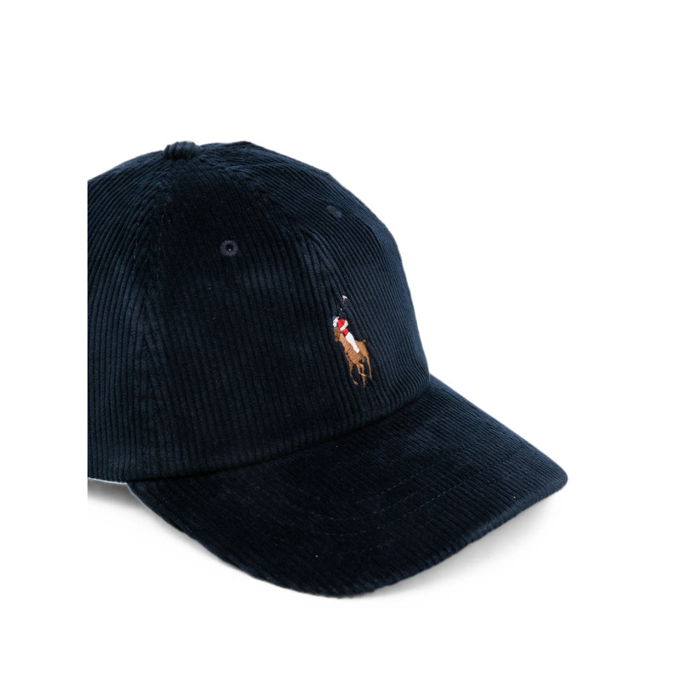 Ralph Lauren 211A90413001 Corduroy Baseball Cap — Navy, view 2