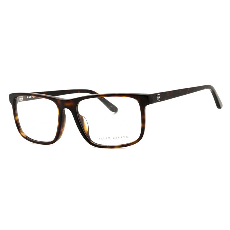 Ralph Lauren Tortoiseshell Rectangle Frame Eyeglasses — Brown by Ralph Lauren