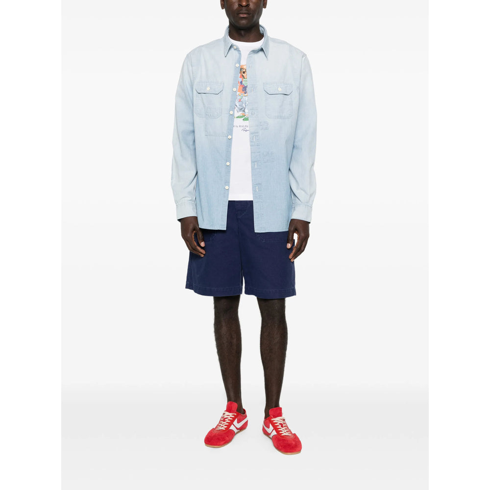 Ralph Lauren Mindi Shirt — Blue, view 3