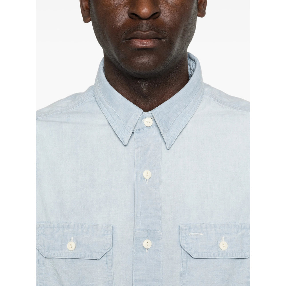 Ralph Lauren Mindi Shirt — Blue, view 4