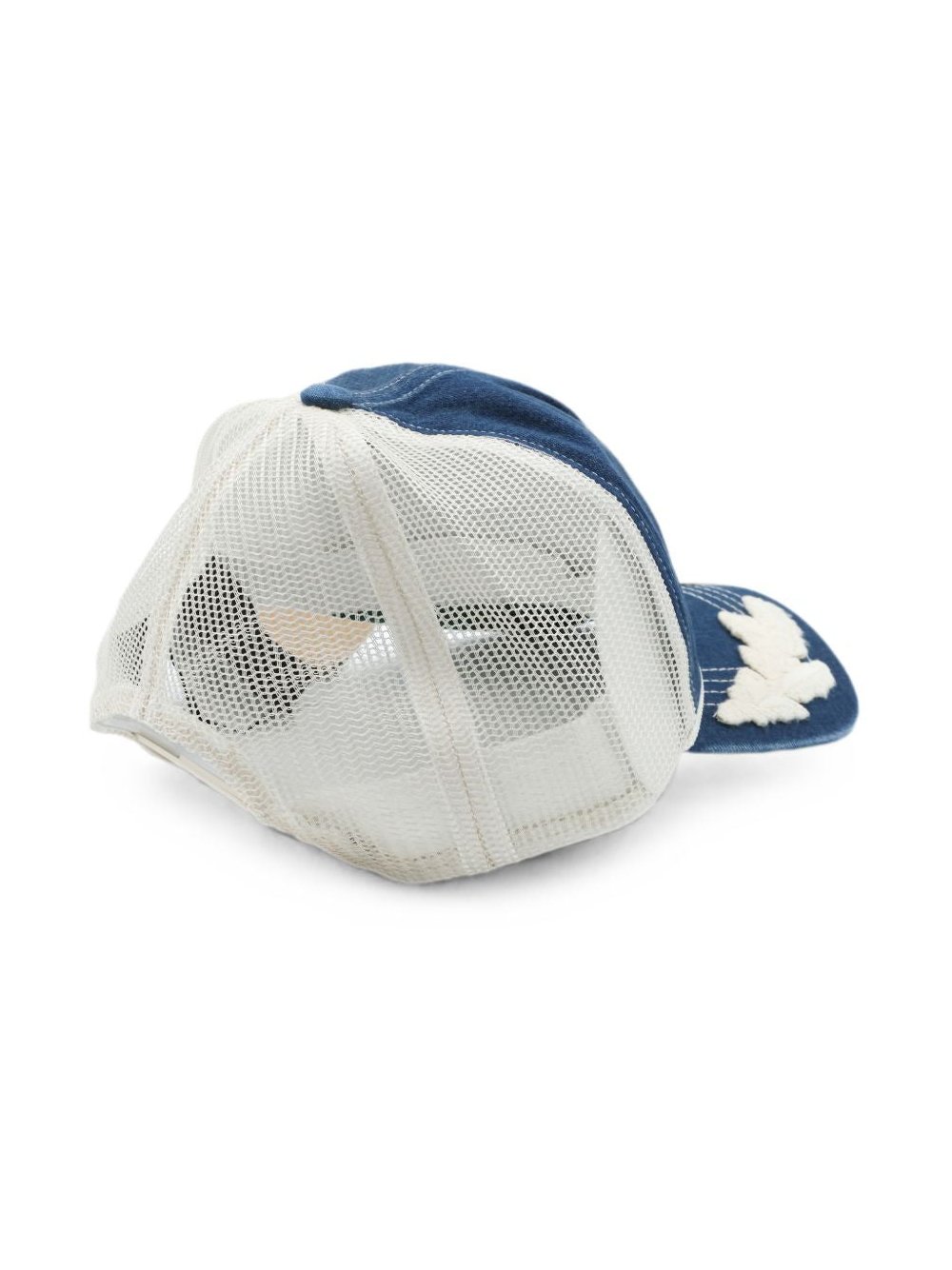 Ralph Lauren Rrl 782P14844 Denim Mesh Trucker Baseball Cap — Blue by Ralph Lauren Rrl