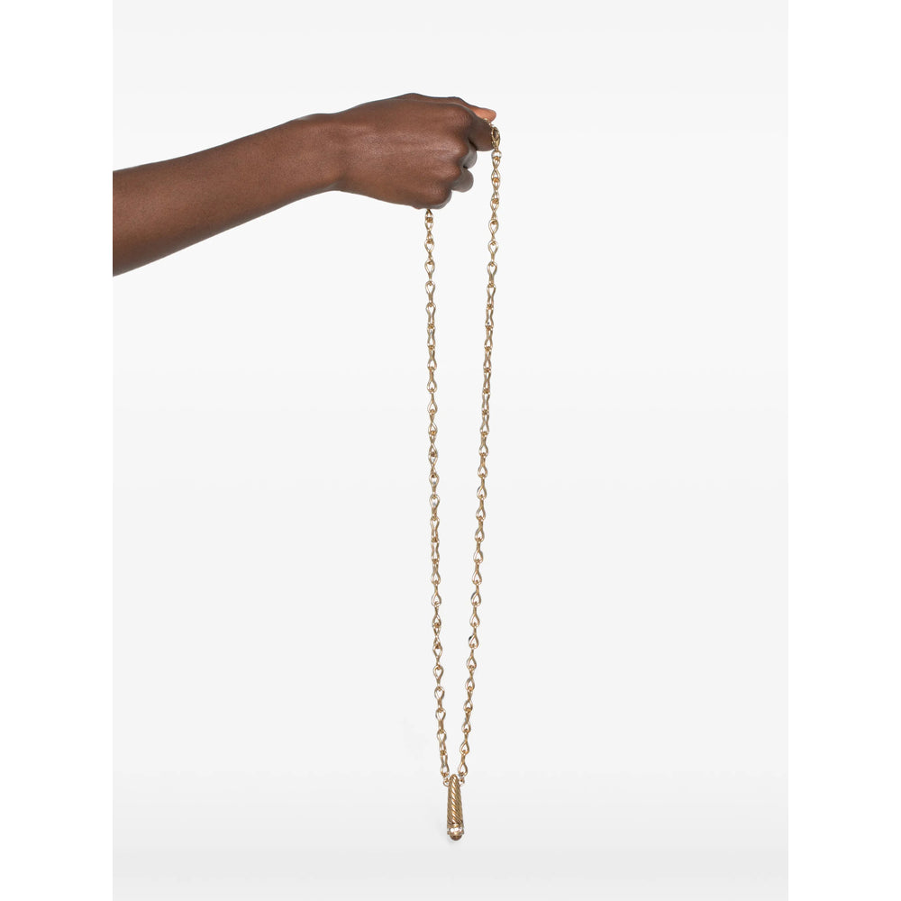 Raquel Diniz Chain Link Necklace — Gold, view 3