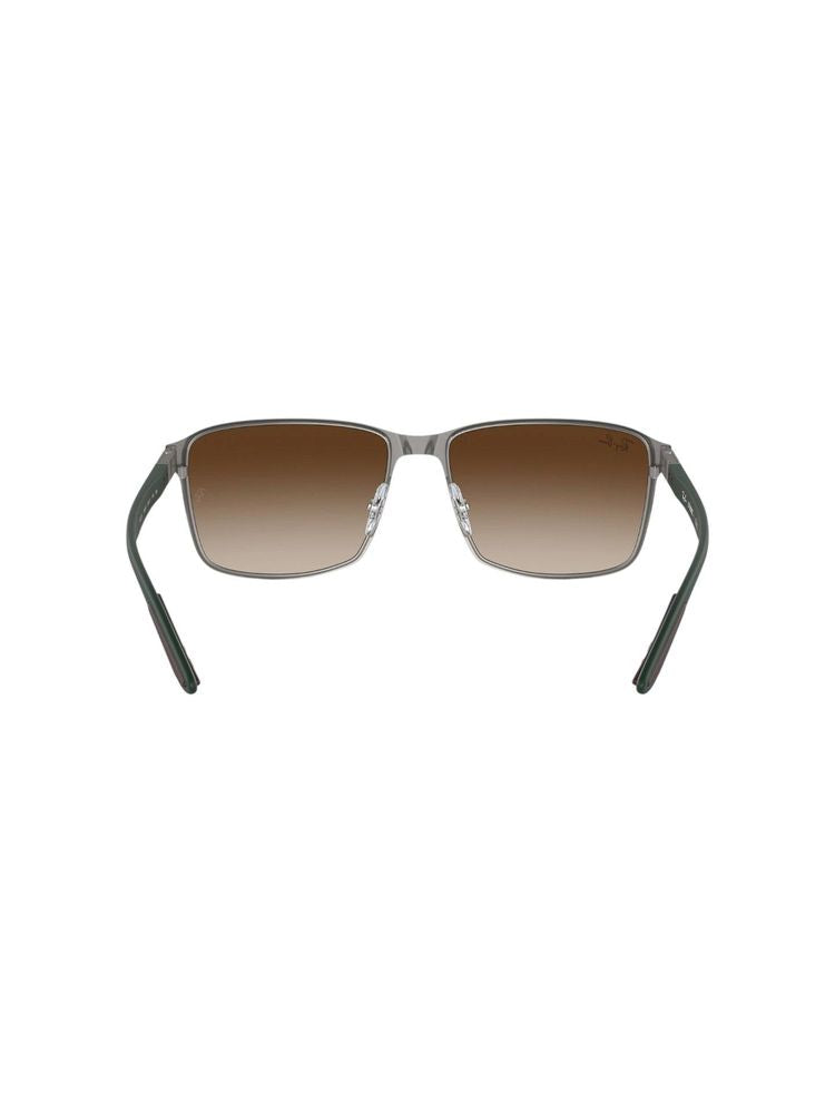 Ray-Ban 0RB3721 Brown Gradient Sunglasses — Brown, view 4
