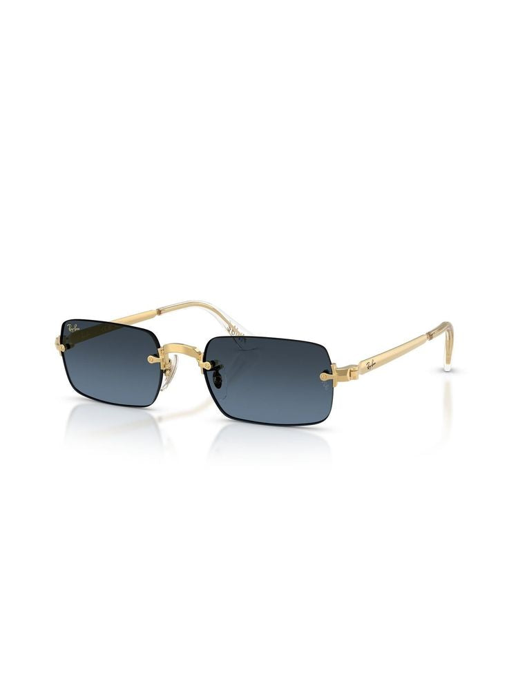 Ray-Ban 0RB3928 Square-Frame Metal Sunglasses — Gold by Ray-Ban