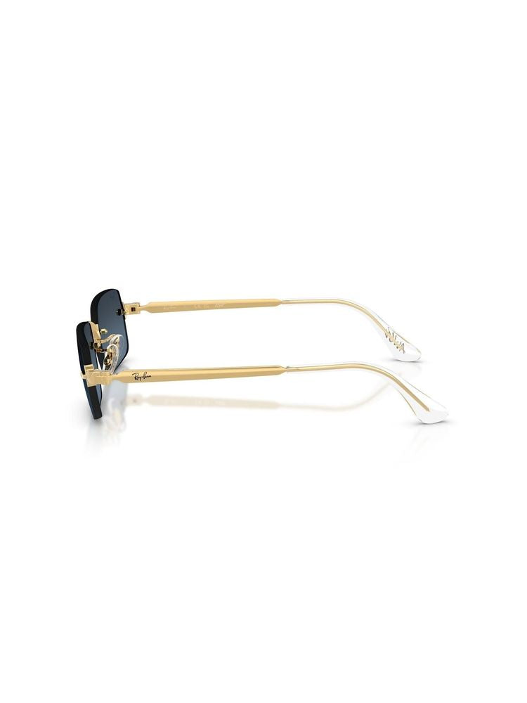 Ray-Ban 0RB3928 Square-Frame Metal Sunglasses — Gold, view 3