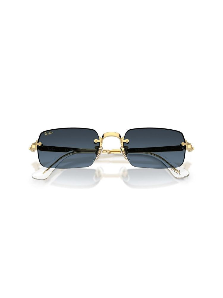 Ray-Ban 0RB3928 Square-Frame Metal Sunglasses — Gold, view 5