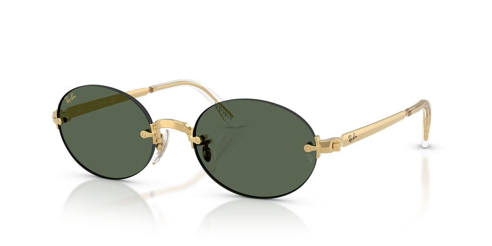 Ray-Ban 0RB3929 Metal Oval Sunglasses — Gold by Ray-Ban