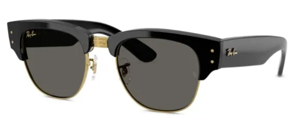 Ray-Ban RB0316S6826J5 Clubmaster-Style Sunglasses — Black by Ray-Ban