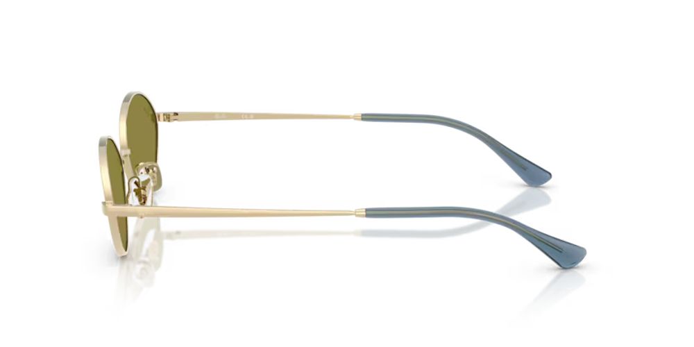 Ray-Ban RB375792132 Oval Frame Sunglasses — Gold, view 3