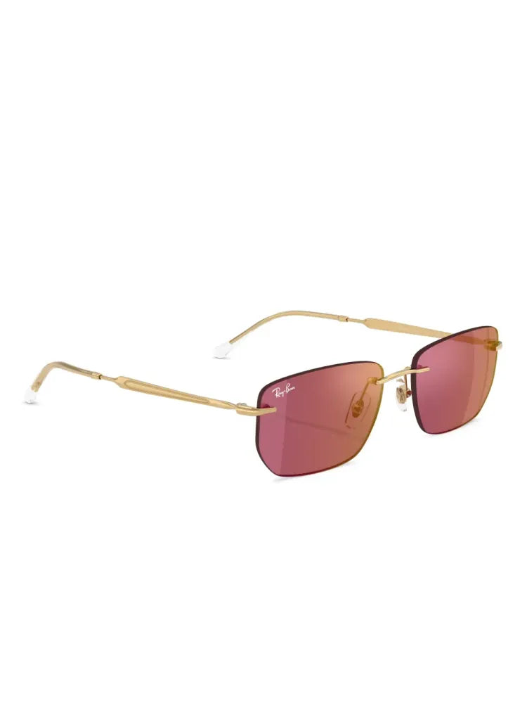 Ray-Ban RB3768001D0 Sunglasses — Gold, view 2
