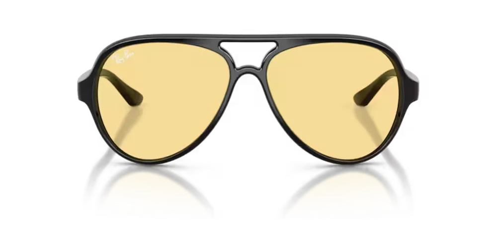 Ray-Ban RB4125 Aviator Sunglasses — Black by Ray-Ban