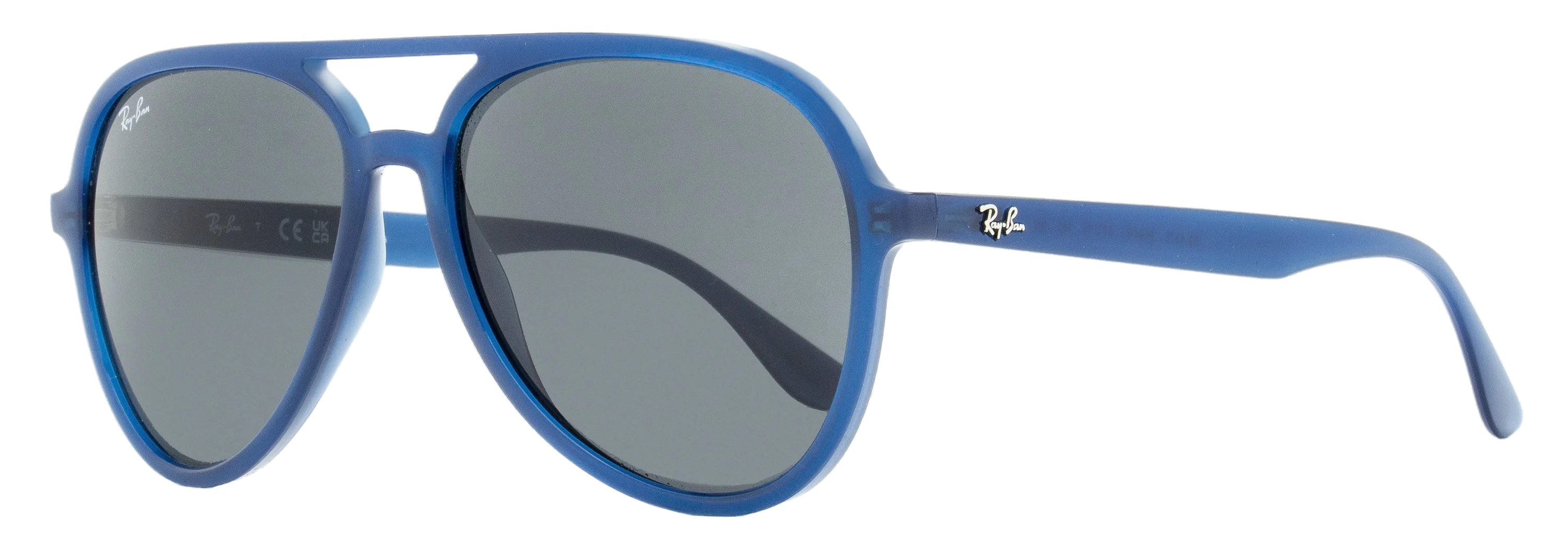 Ray-Ban RB4376 Pilot Frame Sunglasses — Blue by Ray-Ban
