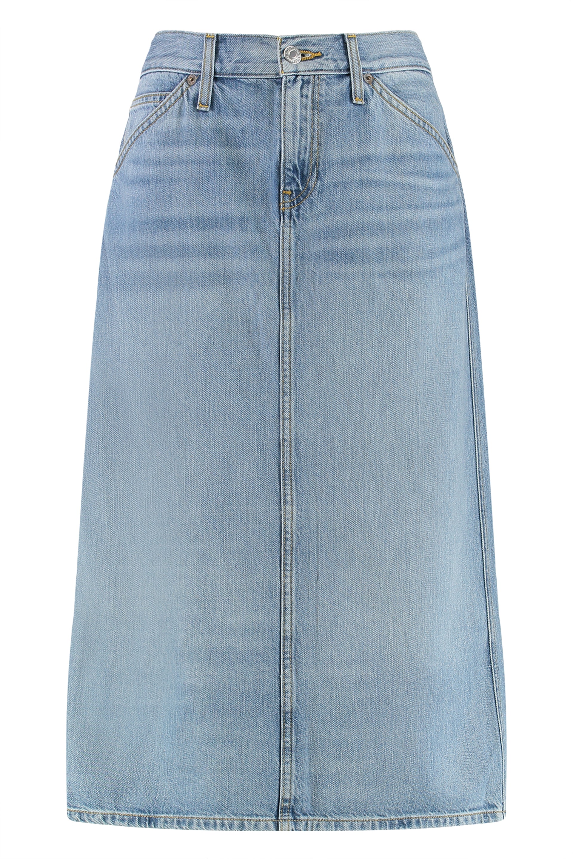 Re/Done Denim Skirt — Blue by Re/Done