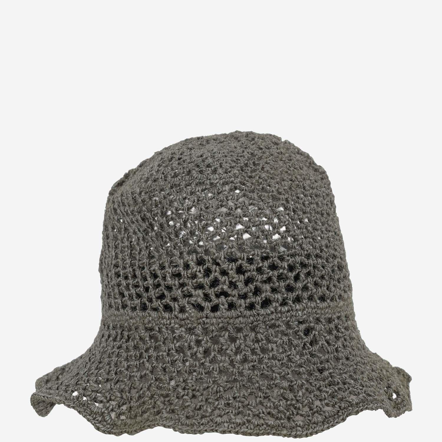 Reinhard Plank CUFFIA Mesh Cellulose Bucket Hat — Green, view 2
