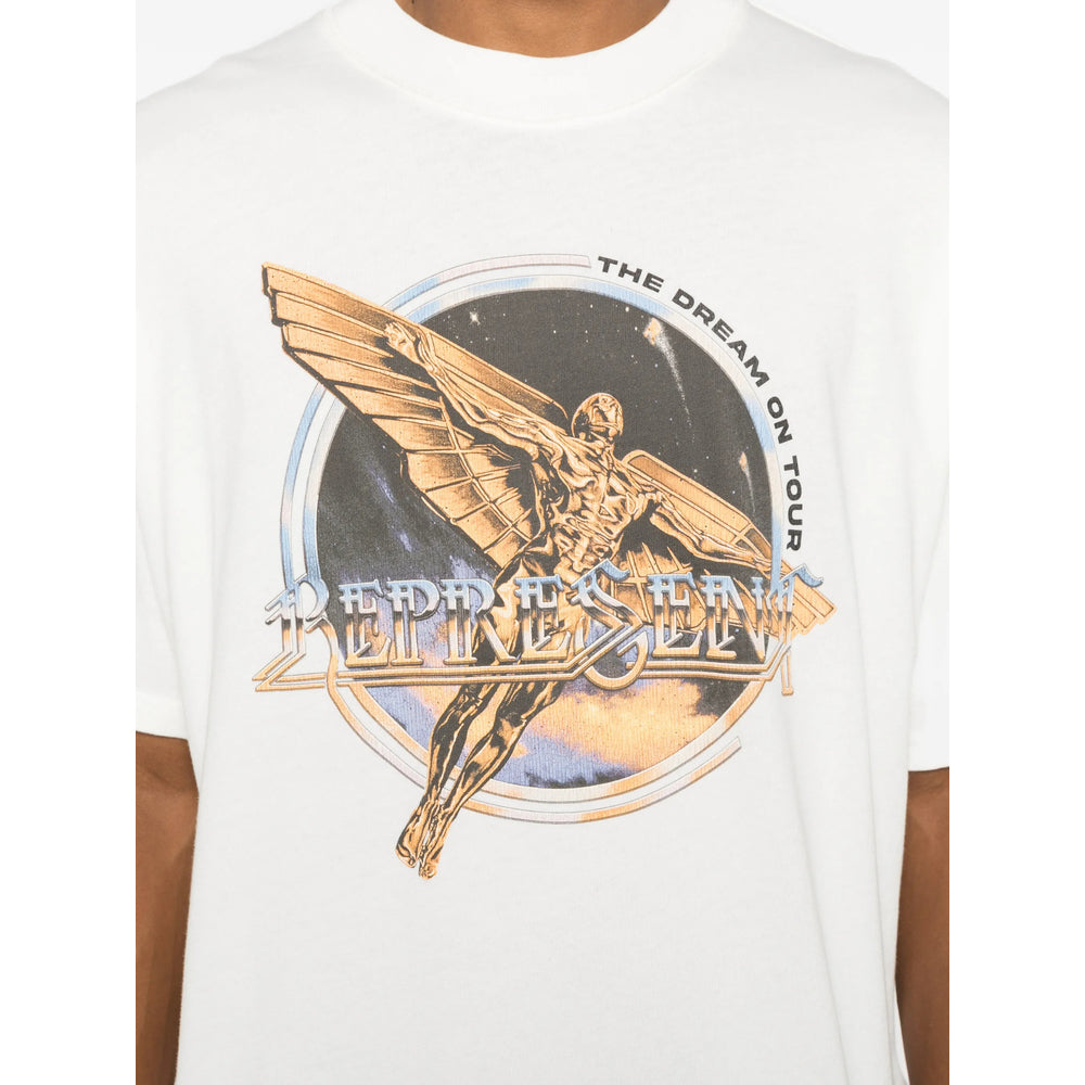Represent Flawh T-Shirt — White, view 3