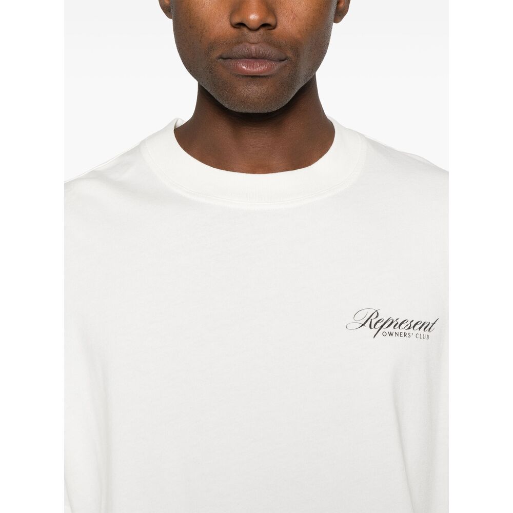 Represent Flawh T-Shirt — White, view 3
