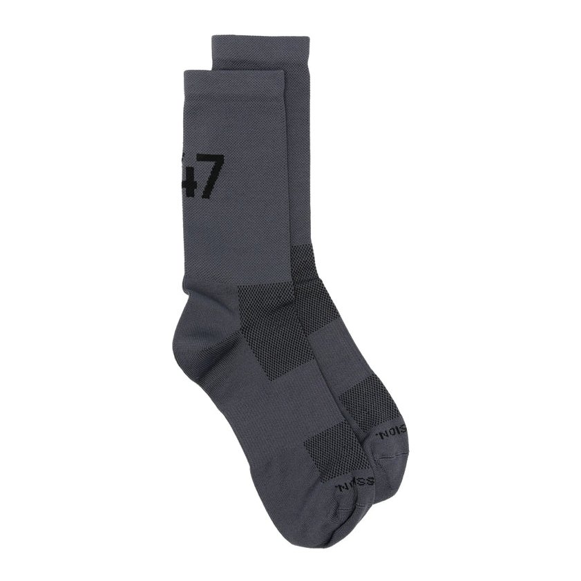Represent Graph Ankle Socks — Gray by Represent