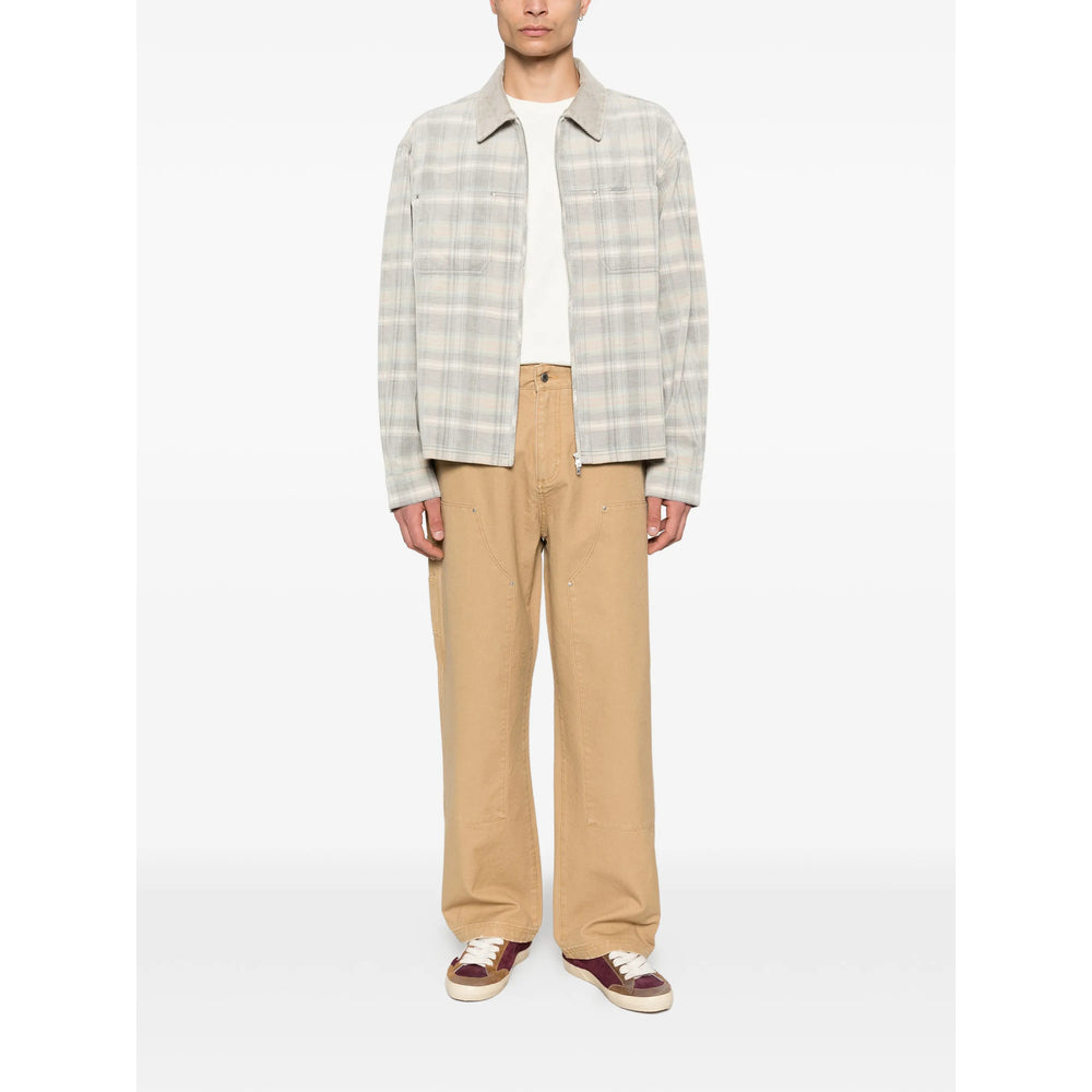 Represent Miner Shirt Jacket — Gray, view 3